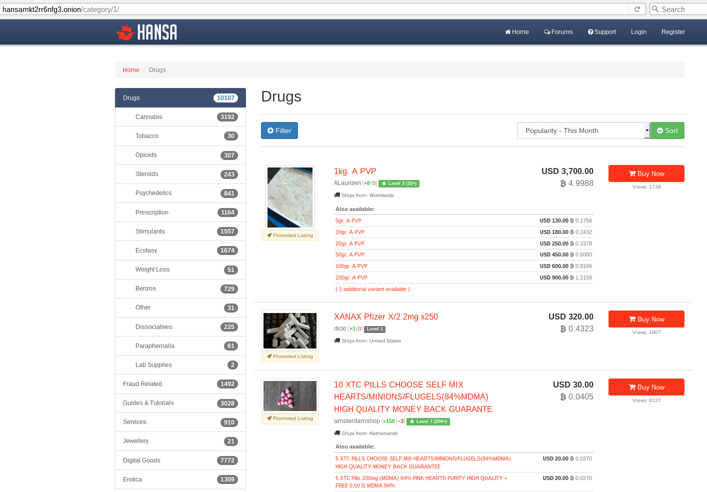 Darknet in person drug sales